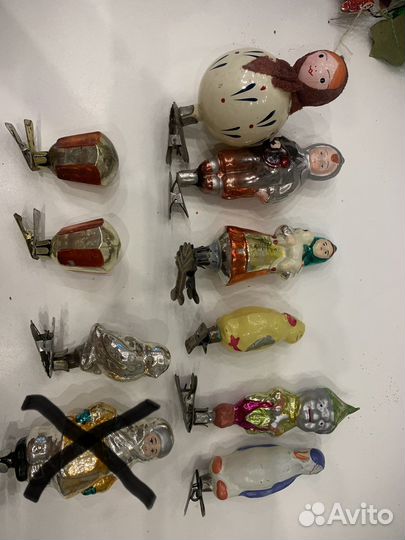 Елочные игрушки СССР
