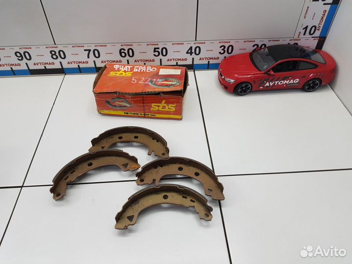 Колодки тормозные барабанные задние