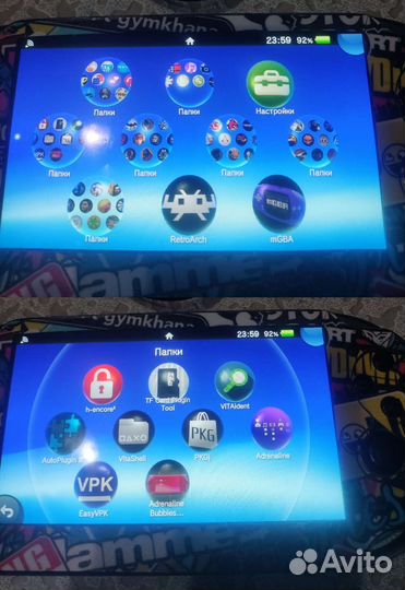 PS Vita Wi-Fi 128 Gb, прошитая + куча игр