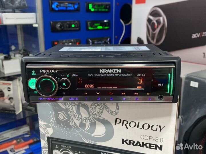 Магнитола Prology kraken CDP-8.0 процессор