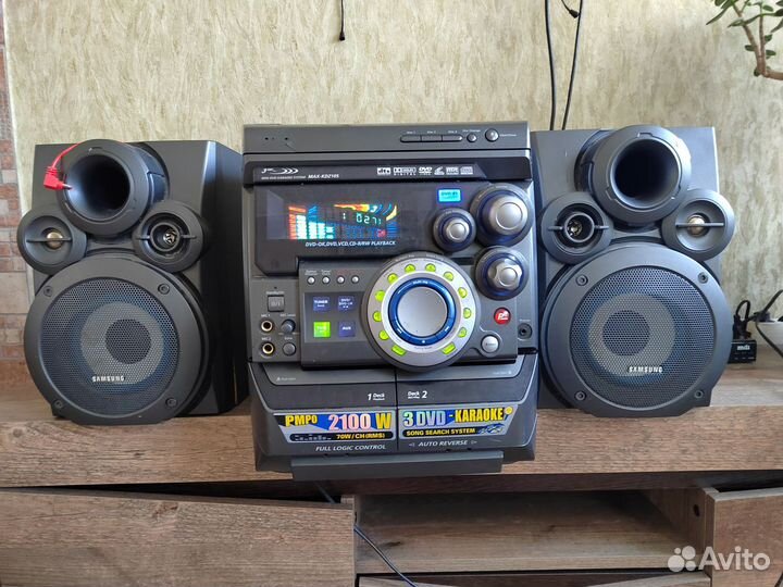 Музыкальный центр samsung с караоке