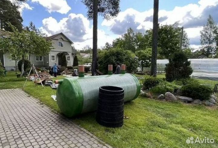 Установка септика за 1 день