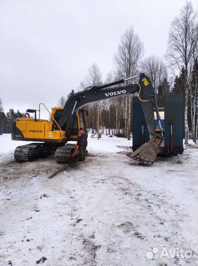 Аренда гусеничного эксковатора, Volvo 140