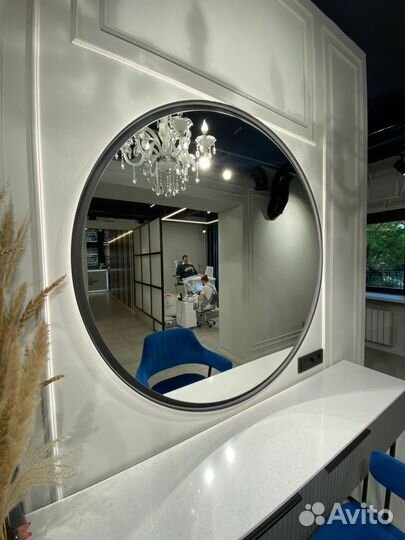 Круглое зеркало с подсветкой