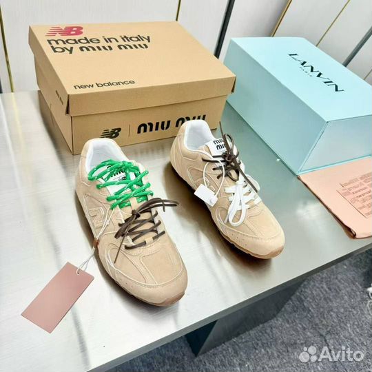 Кроссовки miu miu x new balance 530 sl Premium