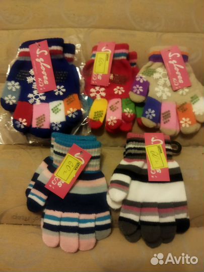 Новые Перчатки и варежки малышам
