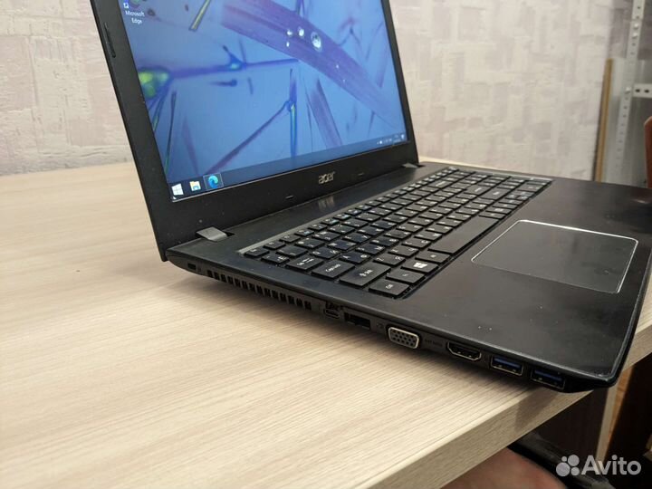 Мощный металлический ноутбук Acer i3-6/ssd/940mx