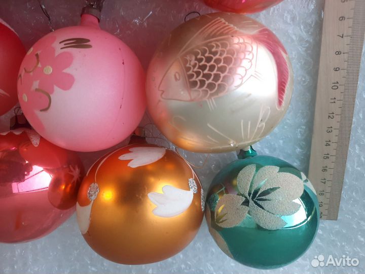 Елочные игрушки СССР шары