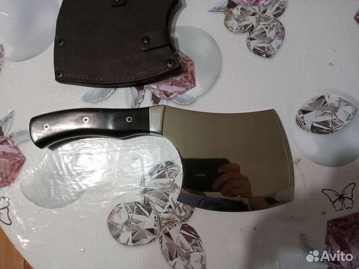 Нож тяпка фултанг, цельнометалическая