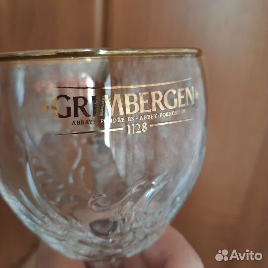 Пивные бокалы Grimbergen 0.5 и 0.33