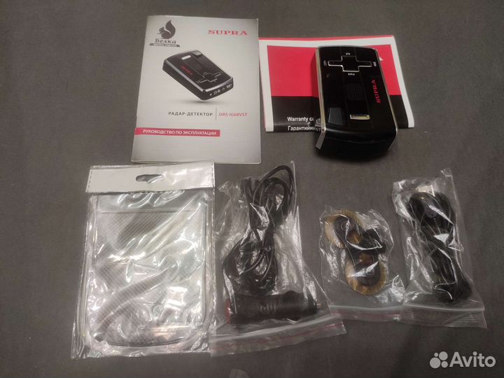 Радар детектор supra drs-iG68VST