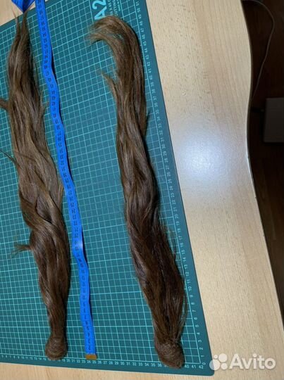 Шиньон из натуральных волос