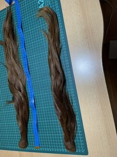 Шиньон из натуральных волос