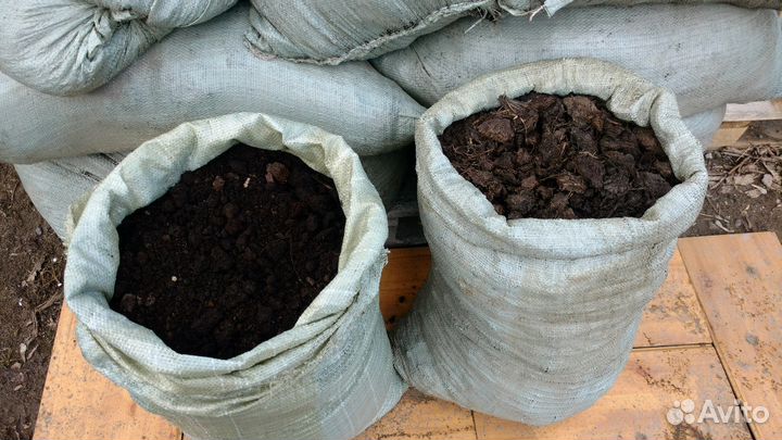Навоз перегной в мешках и россыпь с доставкой