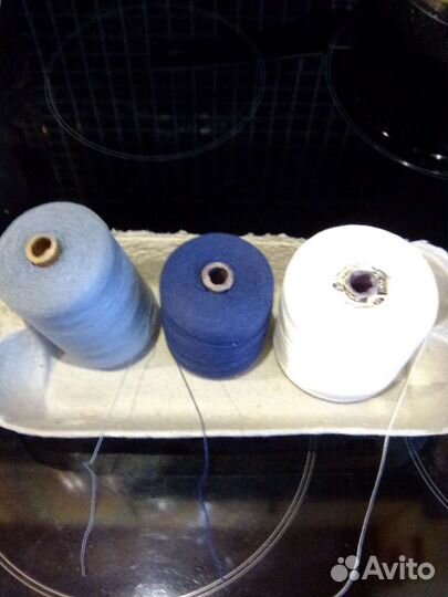 Ножницы, нитки х/б швейные СССР