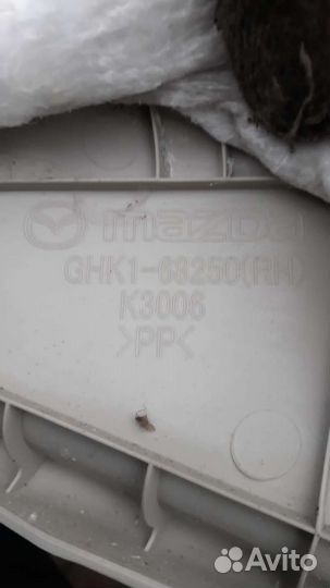 Mazda 6 gj обшивка стойки задней правой