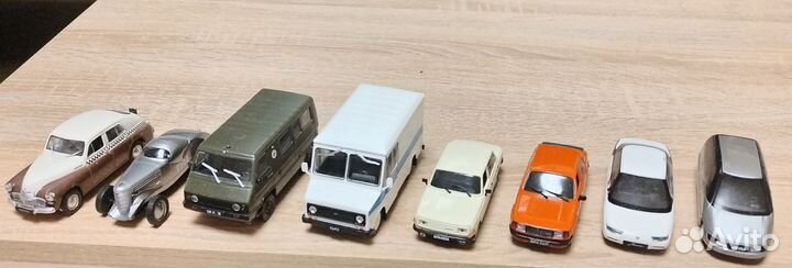 Модели автомобилей 1:43