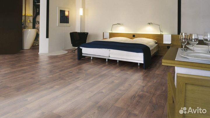 Ламинат Kronotex Дуб темный Петерсон D4766
