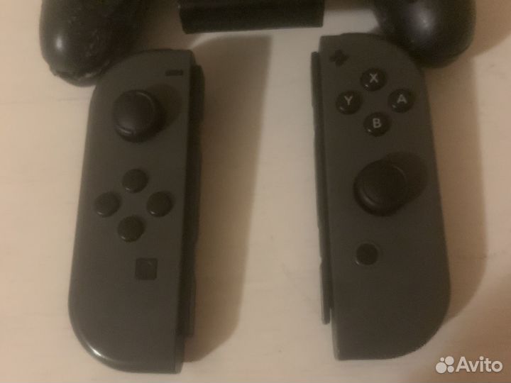 Джойконы Joy con серые для nintendo switch (oled)