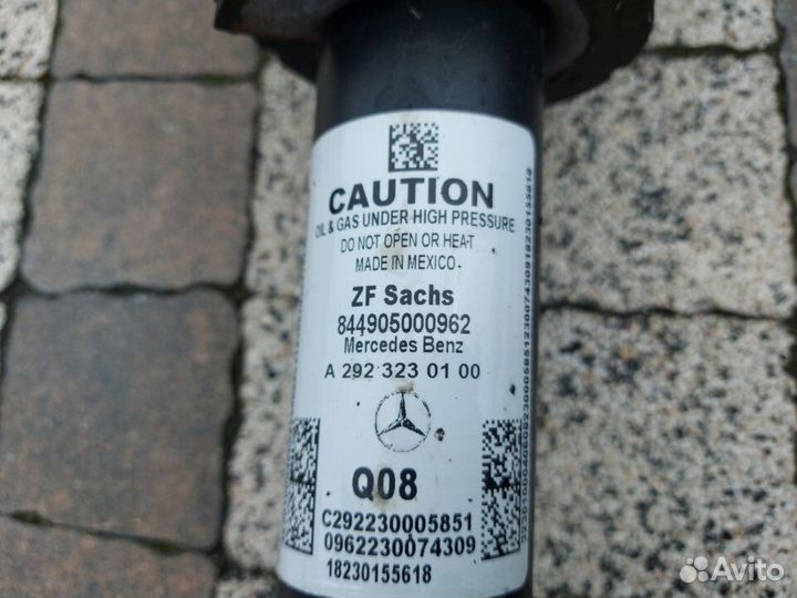 Амортизатор передний Mercedes Мерседес GLE W292