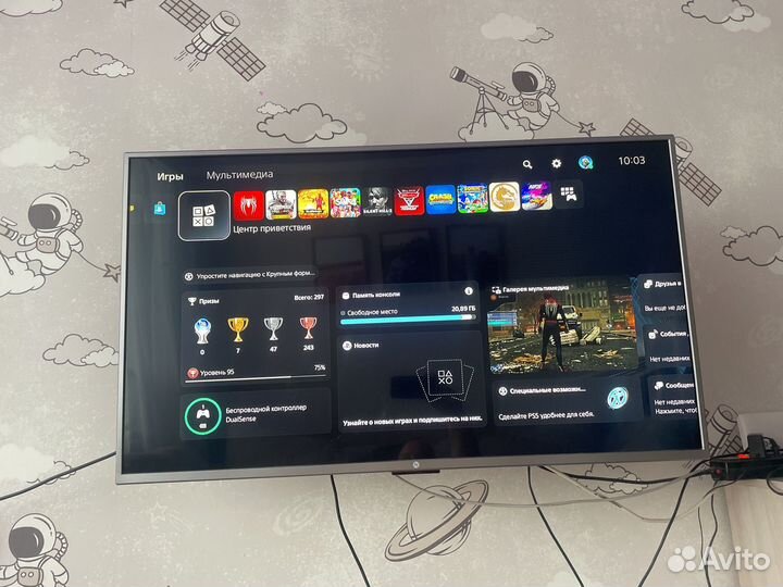 Телевизор SMART tv 43 бу