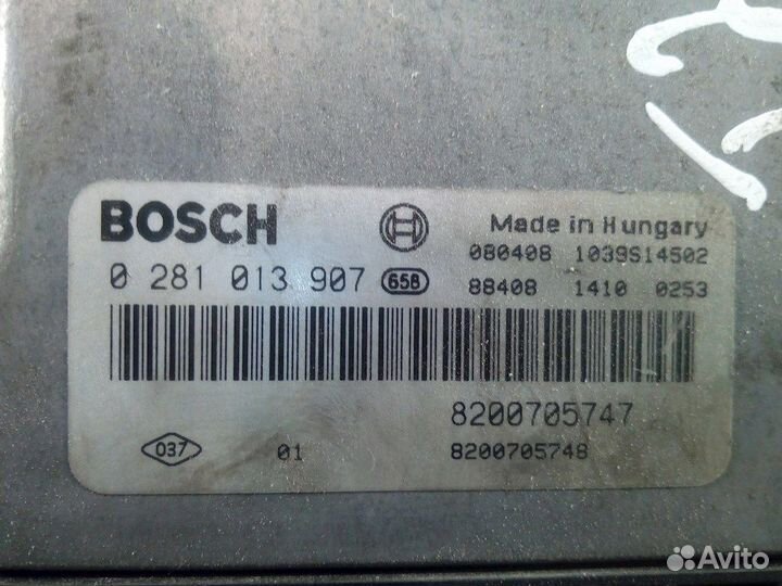 Блок управления двигателем для Renault Scenic 2