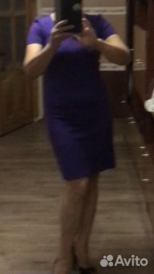 Платье трикотажное