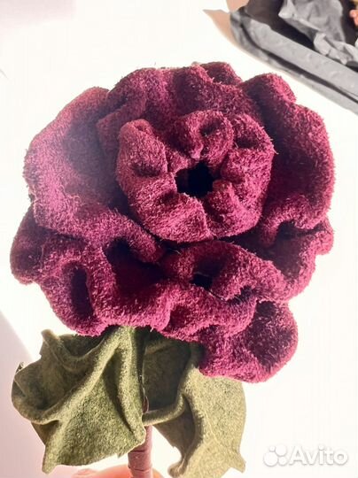 Ободок из натуральной замши