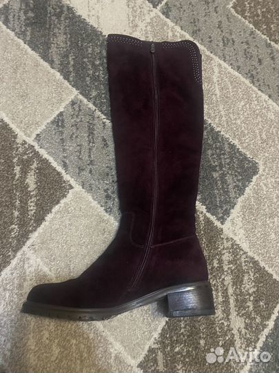 Сапоги женские натуральная кожа 40 размер