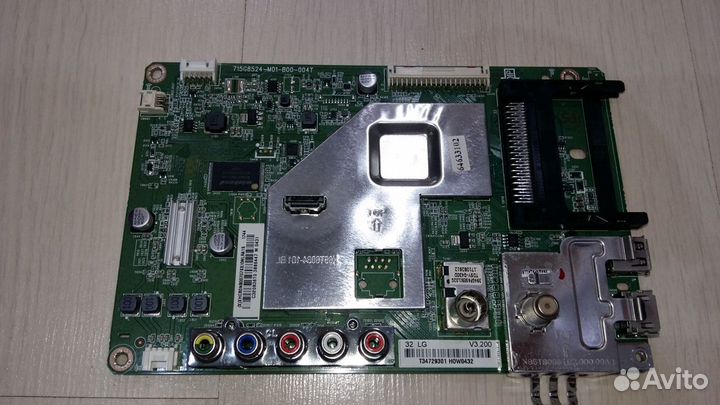 Телевизор LG 32LJ500U - разбор