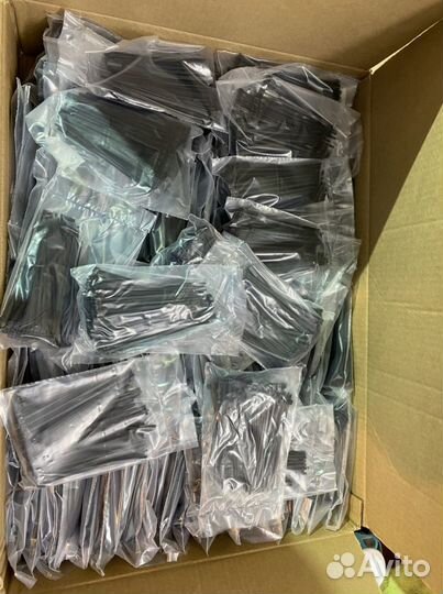 Стяжка черная 100 мм