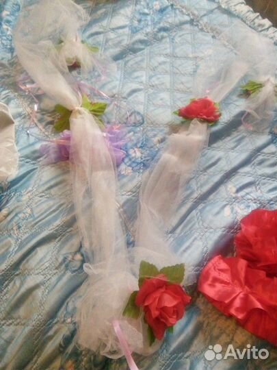 Украшения свадебные на машину