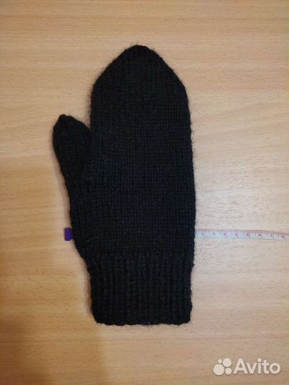 Варежки вязаные ручной работы