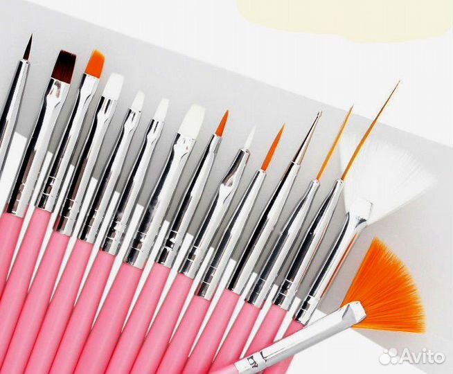 Кисточки для маникюра, дизайна ногтей Новые