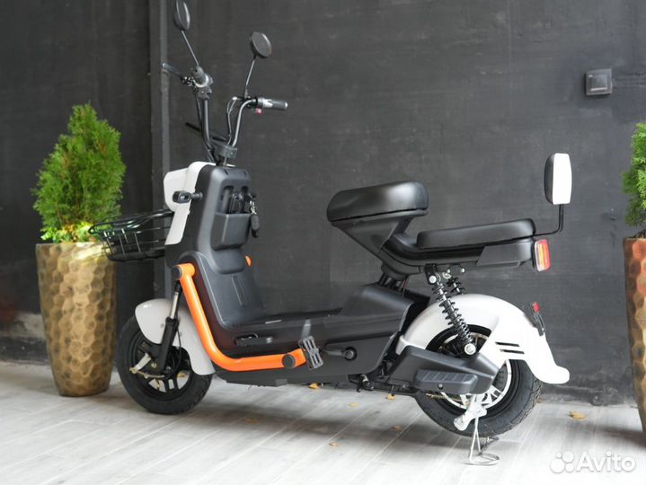 Электровелосипед YW-7777 800 Вт 48V20А белый