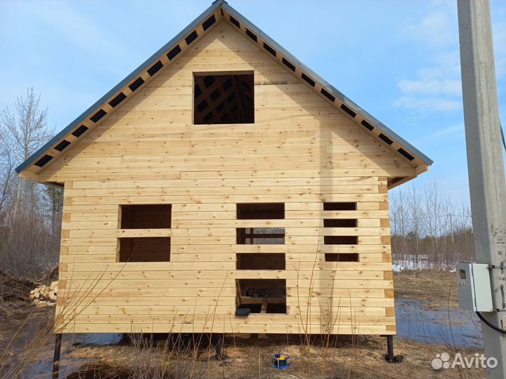 Строительство домов из бруса