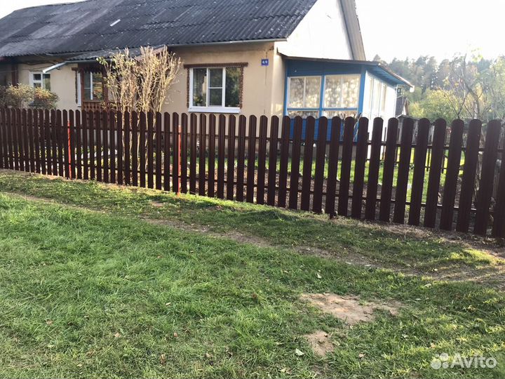 Установка заборов