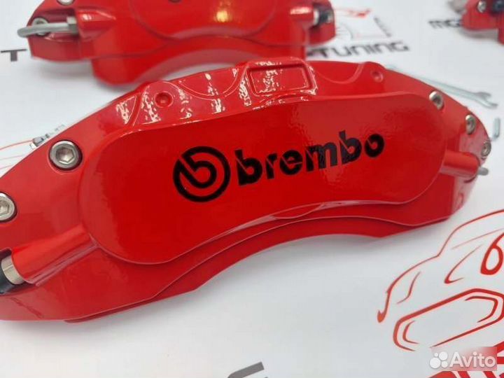 Brembo накладки суппортов алюминий Camaro 2016+