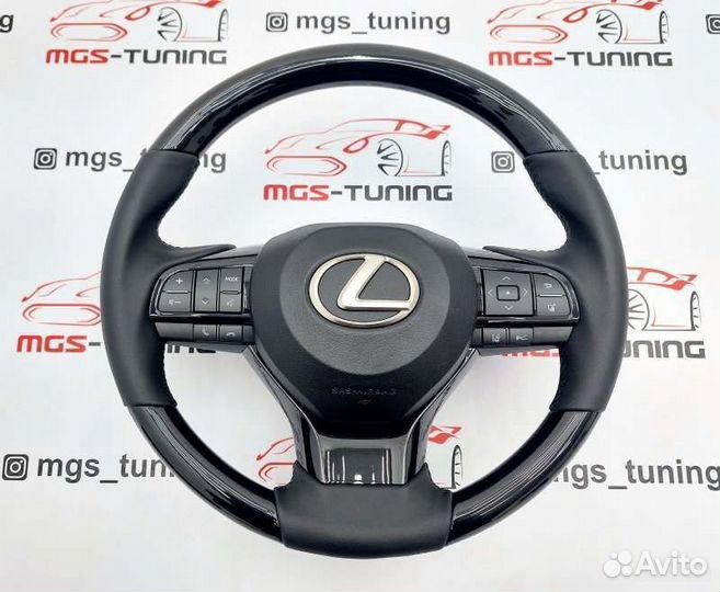 Руль Lexus LX 2007-2015 стиль 2016+ рестайлинг