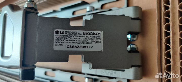 Настенное крепление для телевизора LG oled 65G1RLA