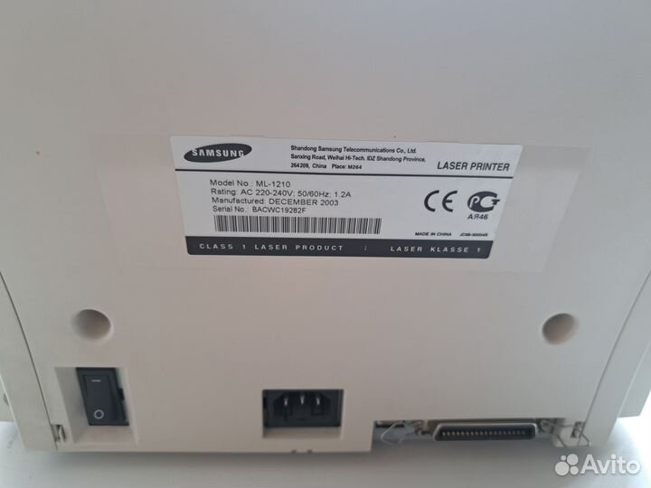 Принтер лазерный samsung