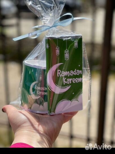 Набор плитка и еружка подарки на Рамадан
