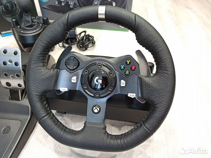 Руль Logitech G920 +кпп
