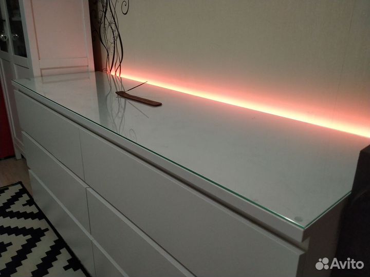 Стекло на комод malm мальм IKEA