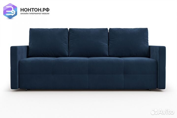 Диван еврокнижка Марсель 2 темно-синий