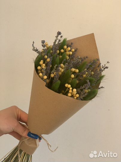 Букет с лавандой