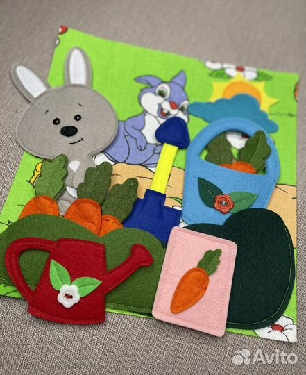 Детские книги из фетра