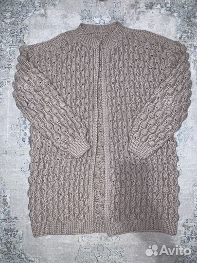 Кардиган вязаный Малинки