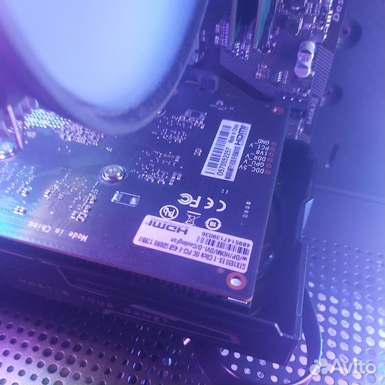 Комплект Amd a320m-h,ryzen 3 3100,gtx 1650 gddr6