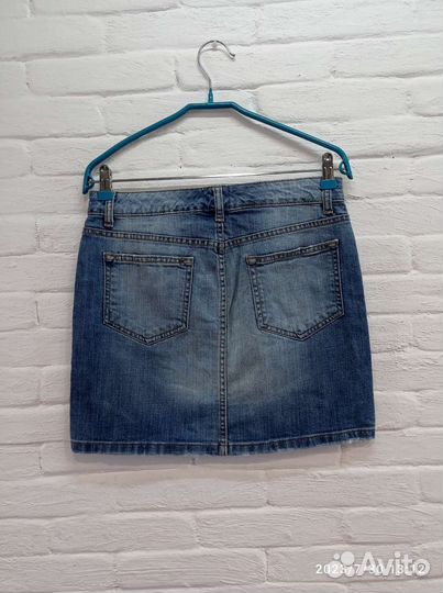 Новая джинсовая юбка H&M, размер 42
